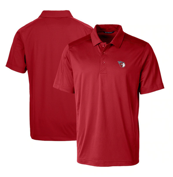 Men's Cleveland Guardians Red Team Logo Polo T-Shirt Men's Cleveland Guardians Red Team Logo Polo T-Shirt